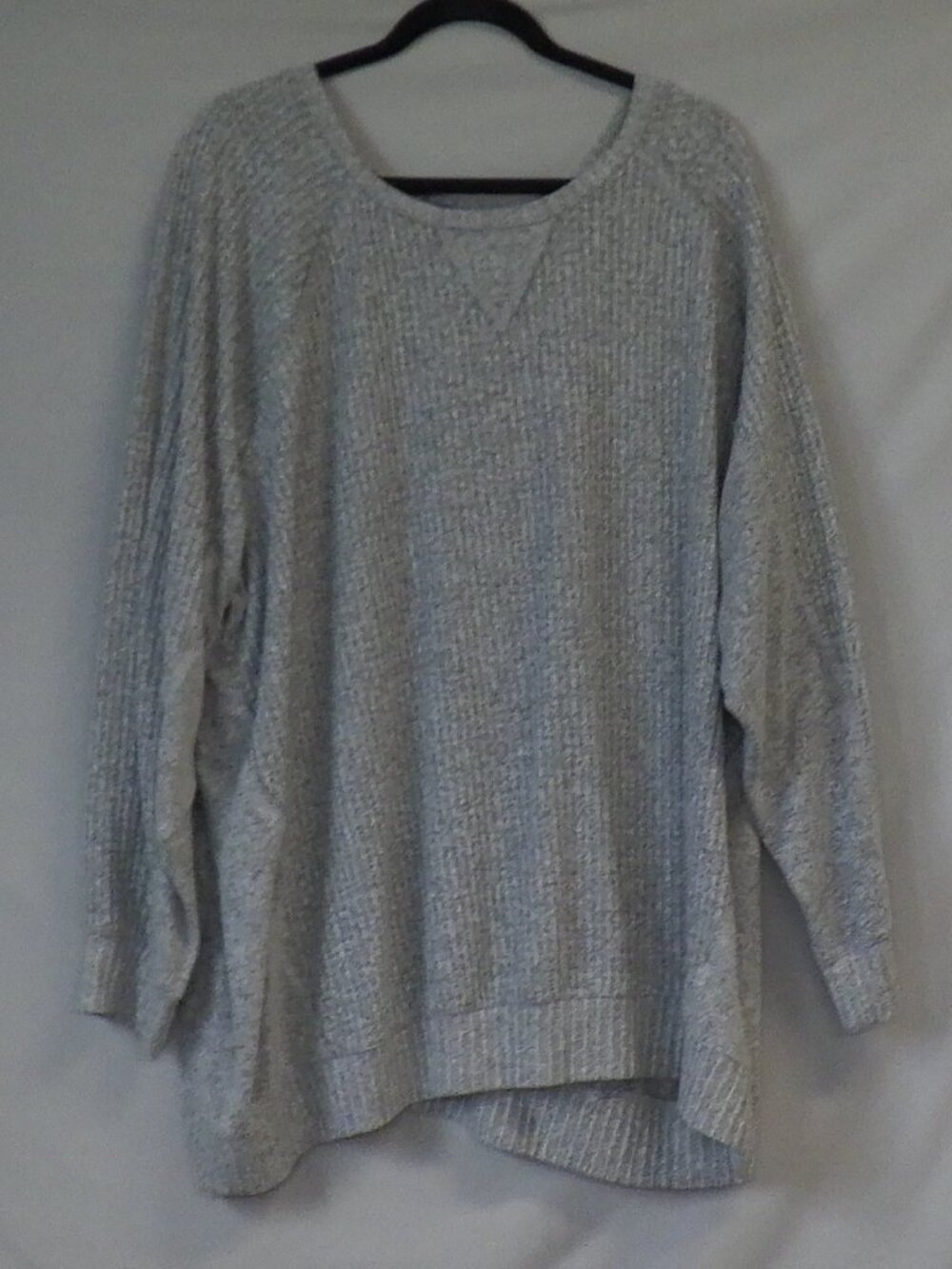 Torrid Grey Wide-Neck Oversized Pullover Sweater